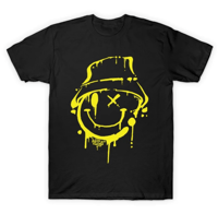 Image 2 of Drippy Smiley Doodle T Shirt