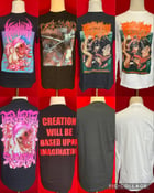 Image of Officially Licensed Kraanium/Disavowed/Golem of Gore Short And Long Sleeves Shirts!!!