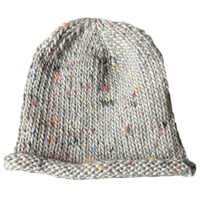 Image 1 of Grey Flecked Hat made from Recycled Plastic Bottles