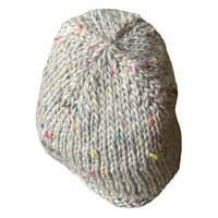 Image 3 of Grey Flecked Hat made from Recycled Plastic Bottles