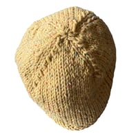 Image 3 of Yellow Flecked Recycled Wool Hat