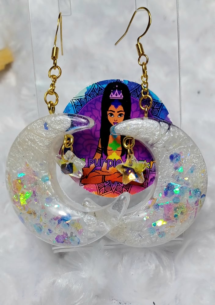 Image of Moon earrings