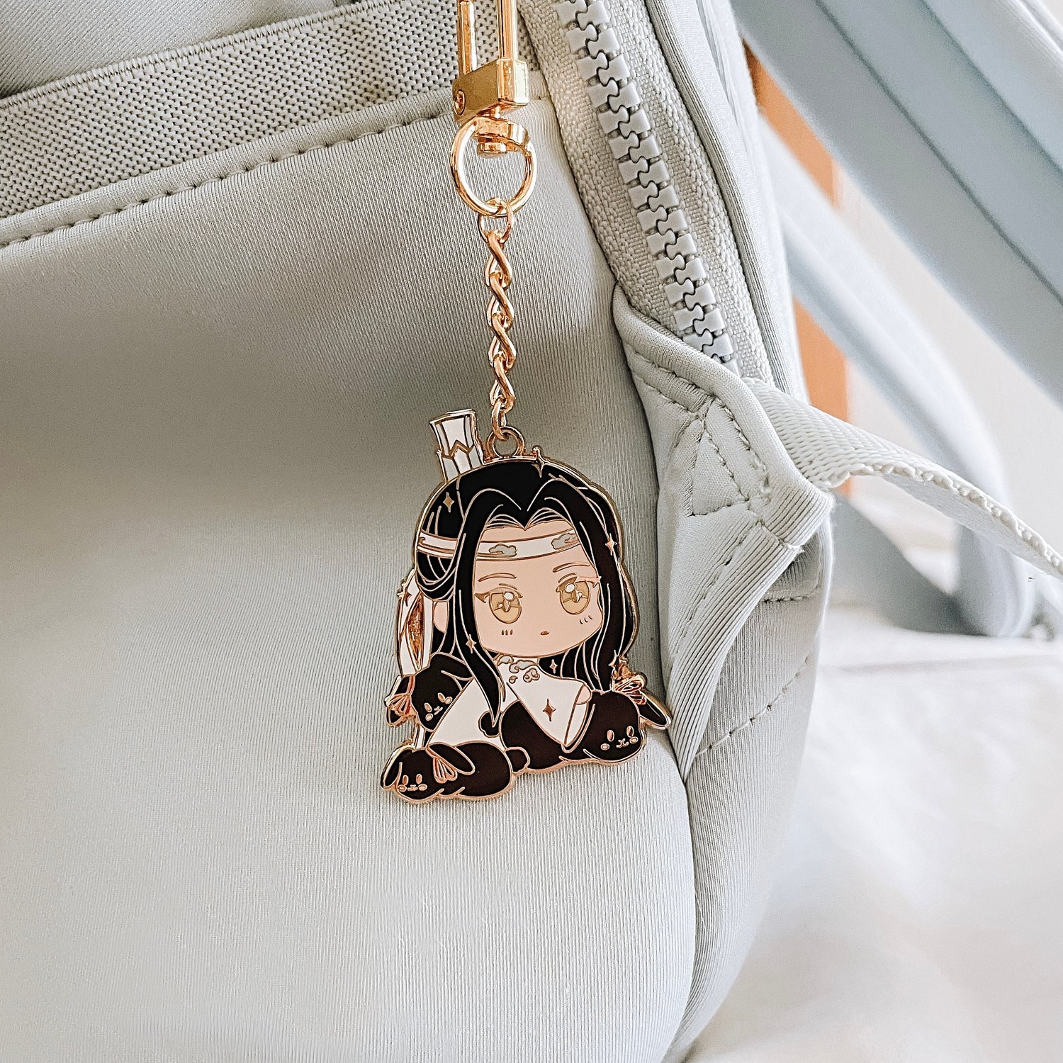 Lan Wangji Bunny Keychain