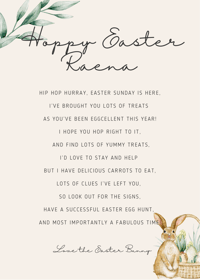 Image 1 of Easter letter 