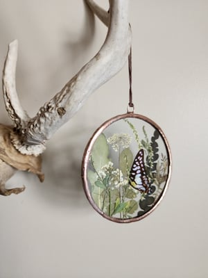 Wildflower Field With Butterfly