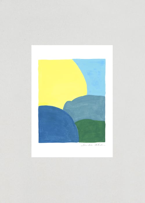 Image of "Paysage N°5" A4