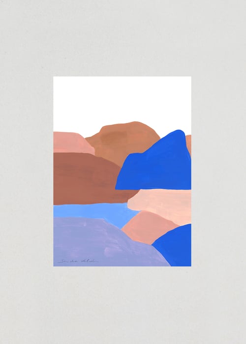 Image of "Paysage N°4" A4