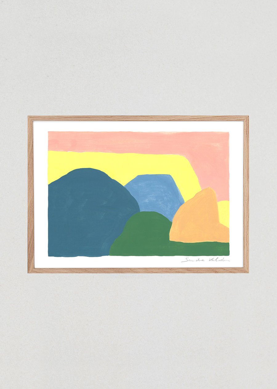 Image of "Paysage N°3" A4