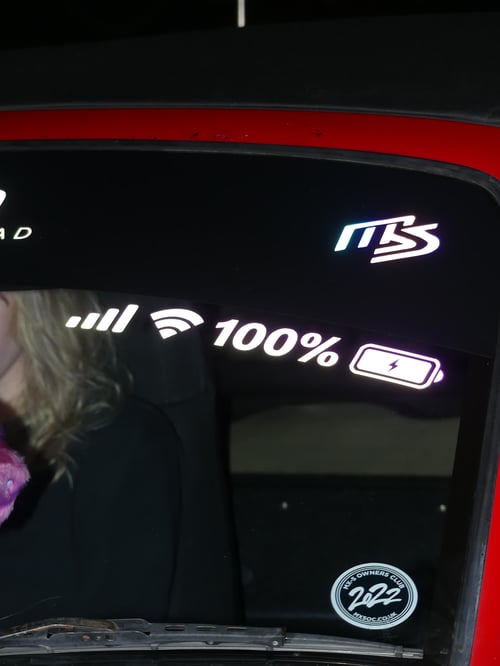 Image of 11" Battery Display Banner