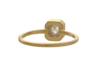 Image 2 of Reserved. Emerald cut diamond engagement ring. 18k. Hendrik