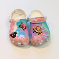 Image 1 of CROCS Tie Dye Clogs