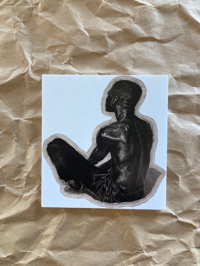 Image of "The Sitting Man" Sticker