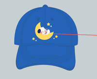 Image 3 of Baby Snoopy Baseball Cap