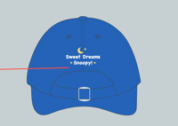 Image 4 of Baby Snoopy Baseball Cap