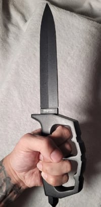 Image 7 of The Double Edged "Chaos" Trench Knife With Knuckle Guard Handle By Cold Steel - BRAND NEW IN BOX