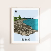Image 1 of 'El Lago' Print