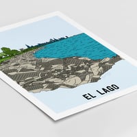 Image 2 of 'El Lago' Print
