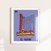 Image 1 of 'El Teatro' Print