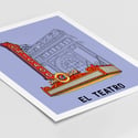 'El Teatro' Print