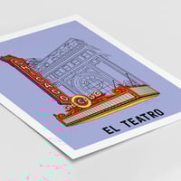 Image 2 of 'El Teatro' Print