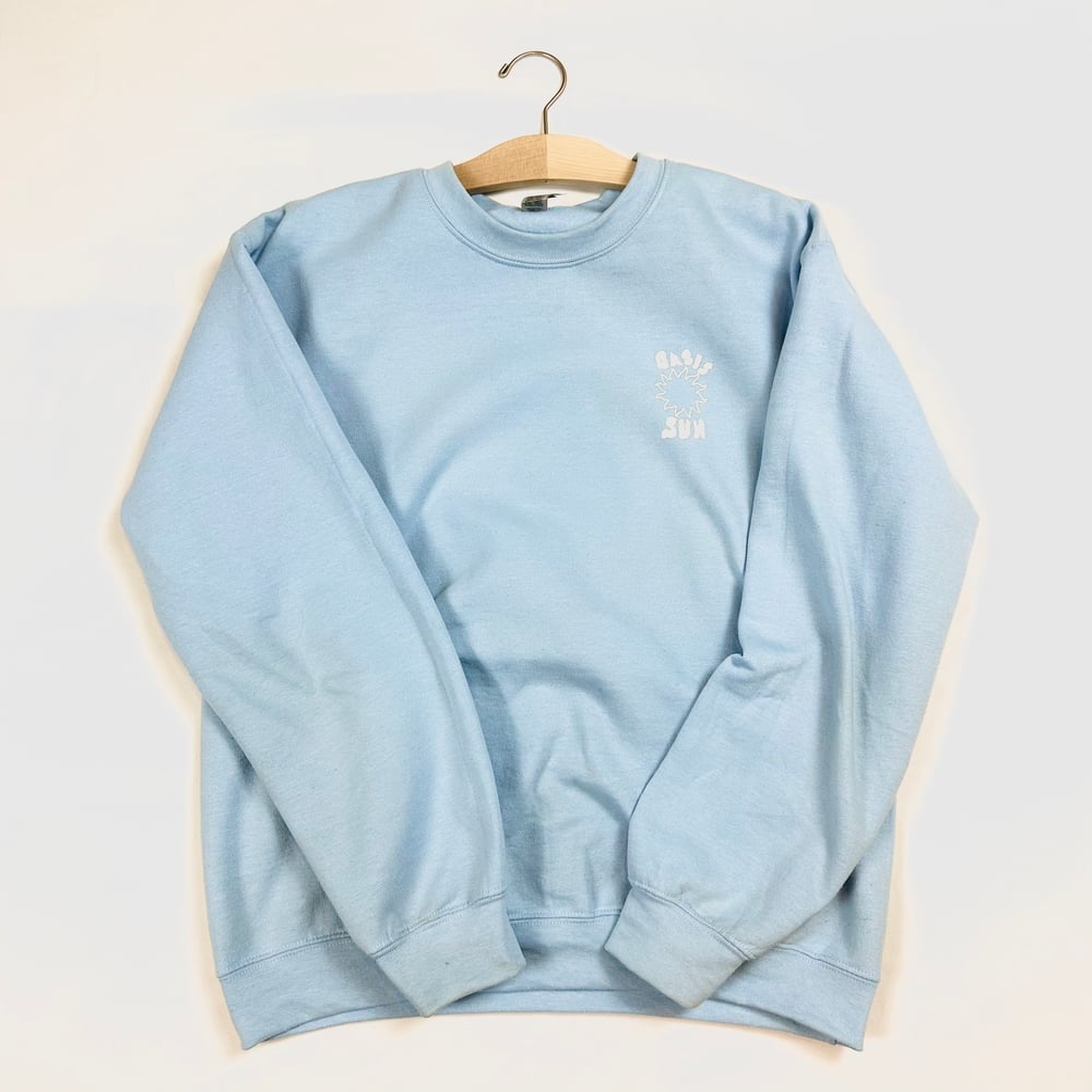Oasis Sun Baby Blue Crewneck