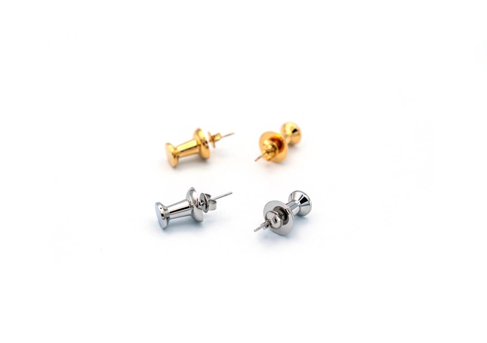 Image of Thumbtack Earrings