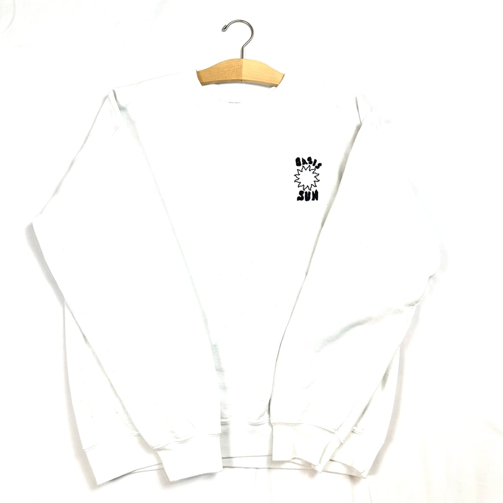 Oasis Sun White Crewneck
