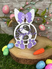 Image 1 of Bunny Feet Bauble (with bow)