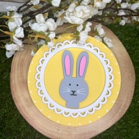 Bunny Head Plaque