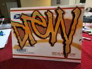 Image of Priority mail Drew Graffiti 