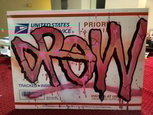 Image of Priority mail Drew Graffiti 