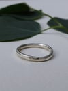 Hammered ring size M (6.5) 