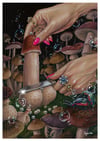 "Mushroom farm 7" Print (DP570)