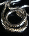 Edwardian heavy thick articulated snake chain  20.1g