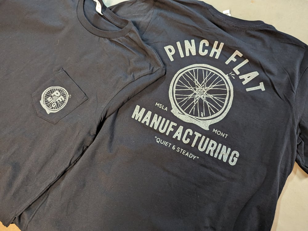 Image of Black Pocket Tee