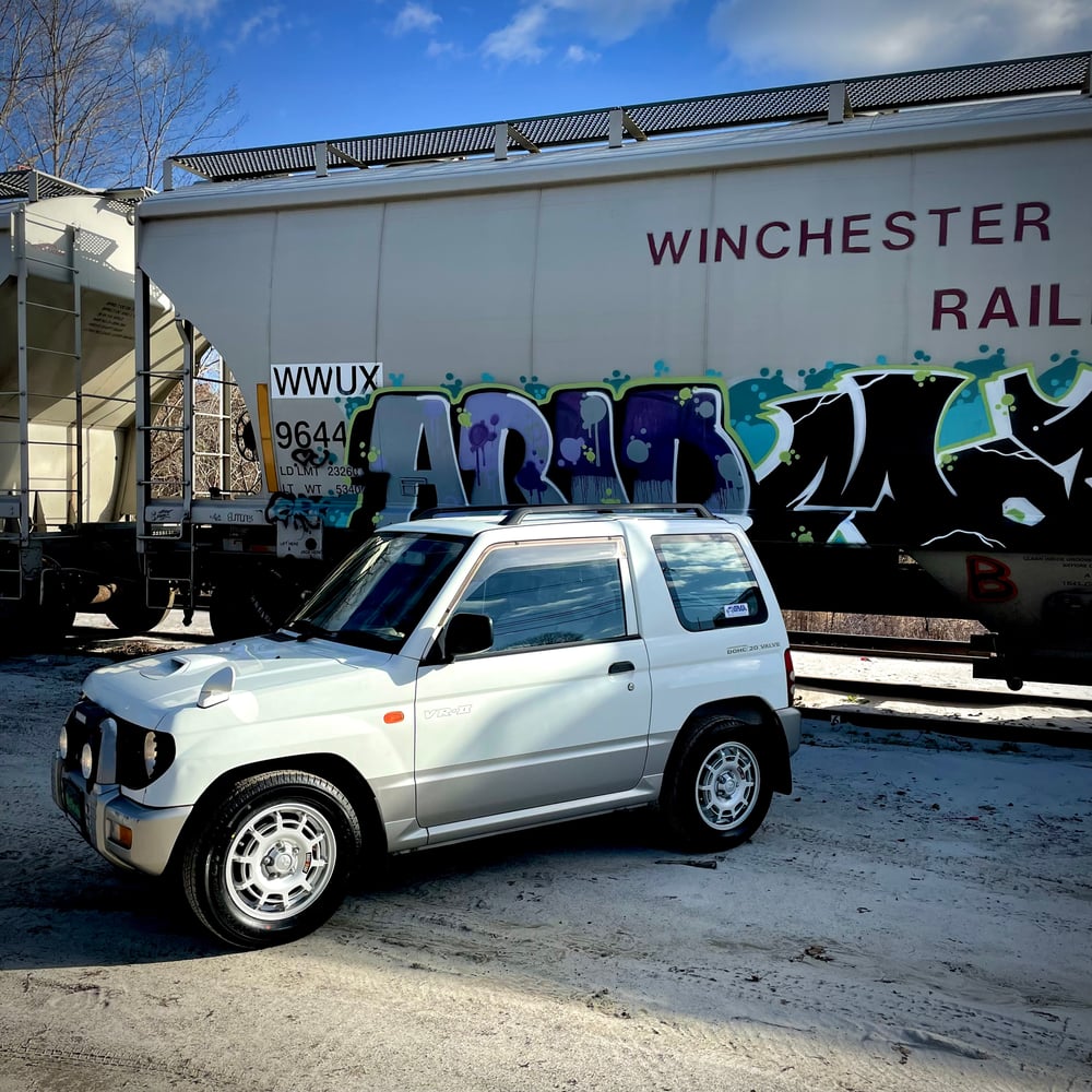 RSR Ti2000 lowering springs for the H56A Pajero Mini