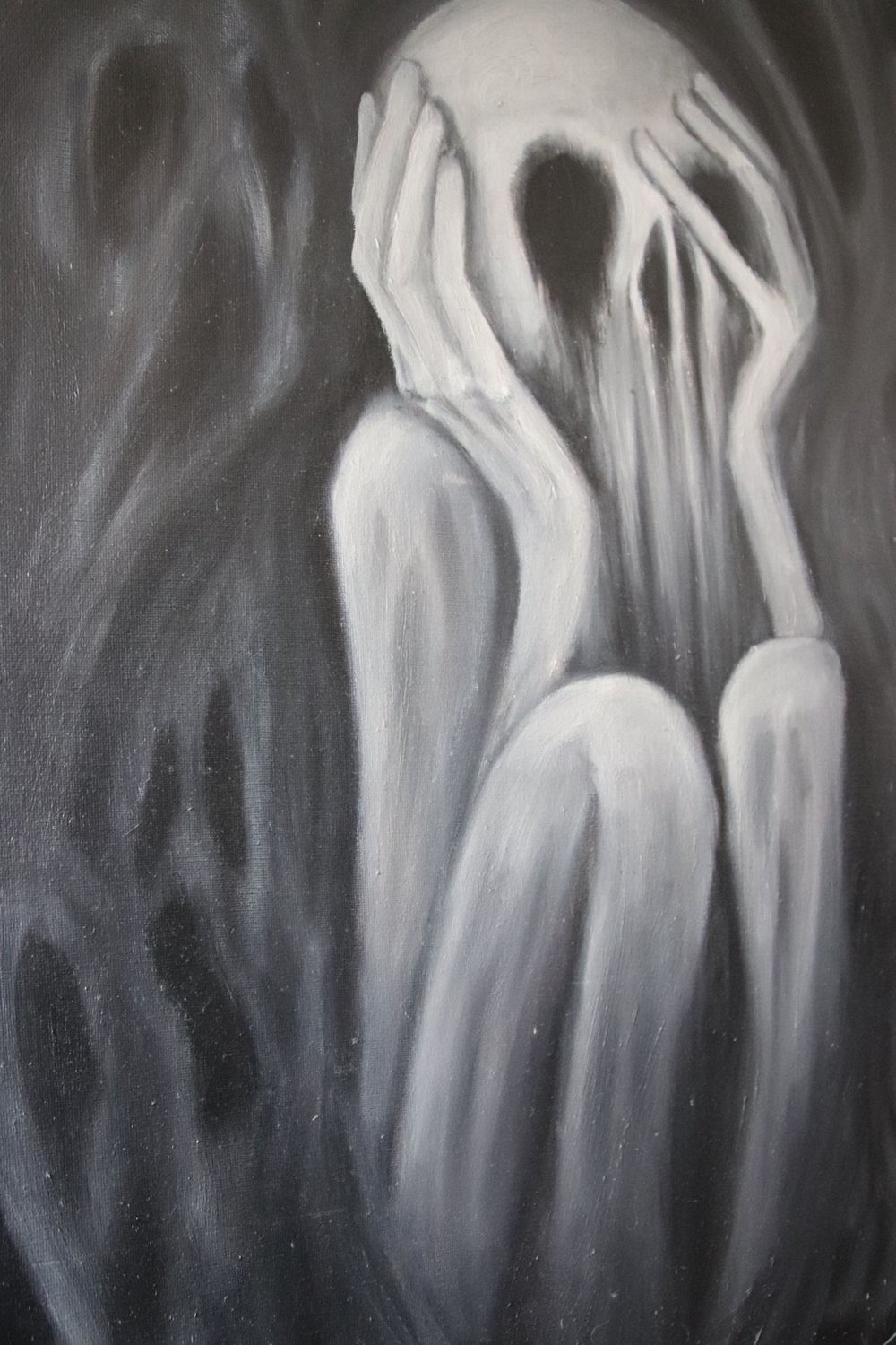 Painting  - Reflections of a Sad Soul