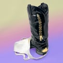 Image 3 of Who’s Boots Have Your Jocks Been Under Vase with 22Kt Gold