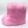 Pink Fur Boot