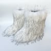 Fox White Fur Boot