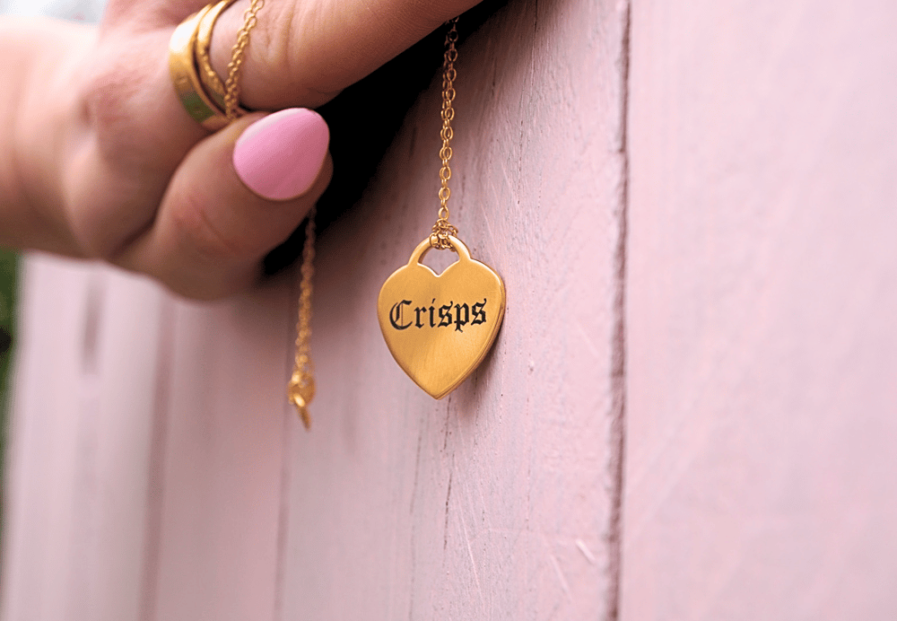 Gold Plated Heart Pendant 