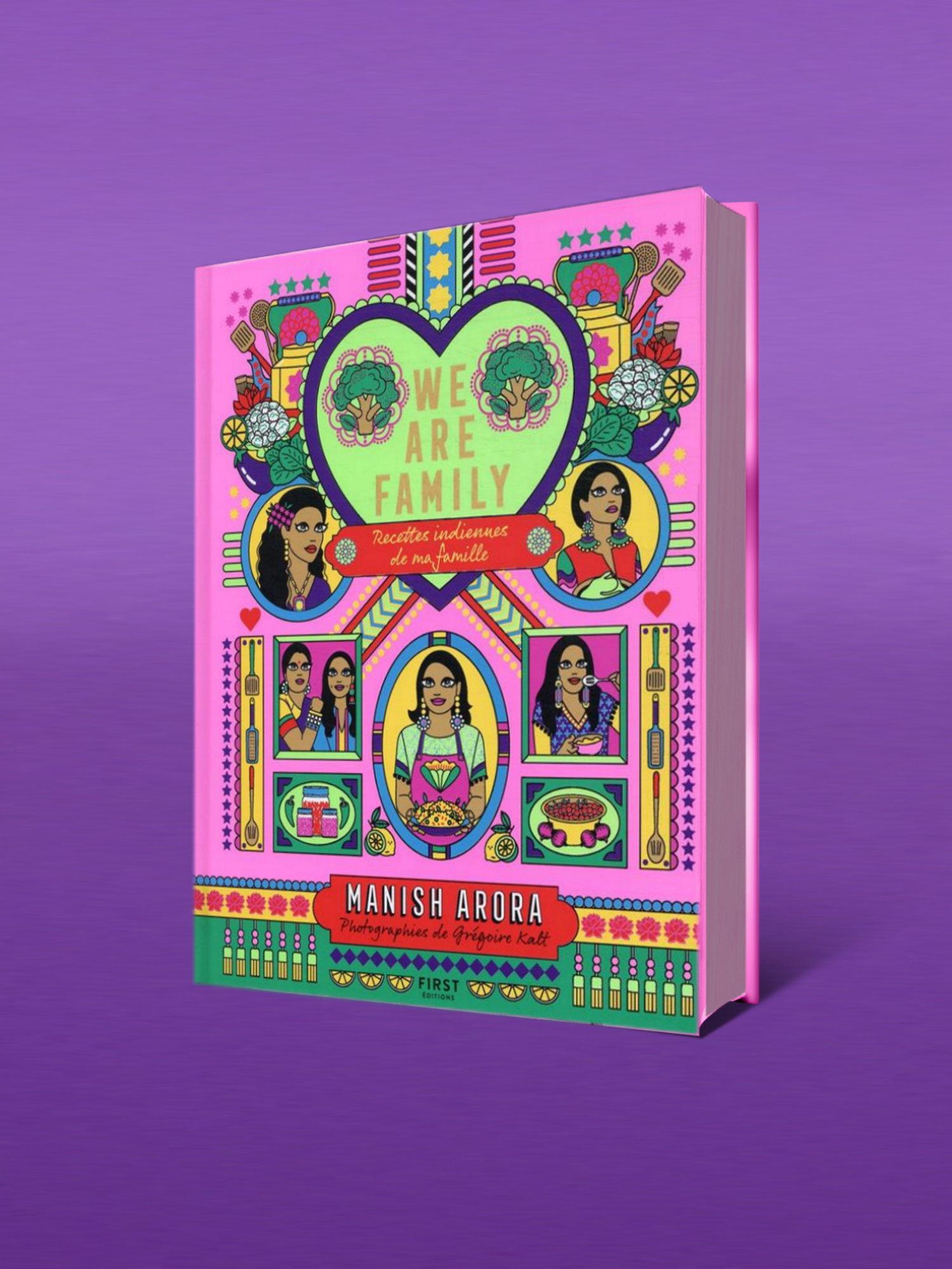 Image of We Are Family: Recettes Indiennes De Ma Famille by Manish Arora (Hardcover Book)