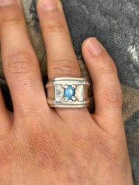 Image 2 of Oval Gemstone Signet Ring