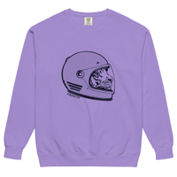 Image 7 of GO FAST Unisex Comfort Colors Sweatshirt