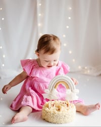 Image 3 of Cake smash Rainbow Topper, Cake Smash Decoration