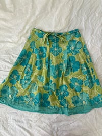 Image 1 of 2000s tropical skirt // 36