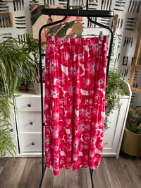 Image 1 of Flower pocket layer elastic skirt 