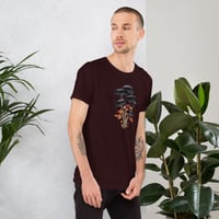 Image 12 of Black Fungus Mycology Inspired Colorful Unisex t-shirt