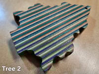 Image 3 of Recycled Skateboard Tree Ornament