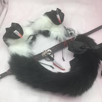 Image 2 of Killer Dog 🐶 black/ white petplay set 